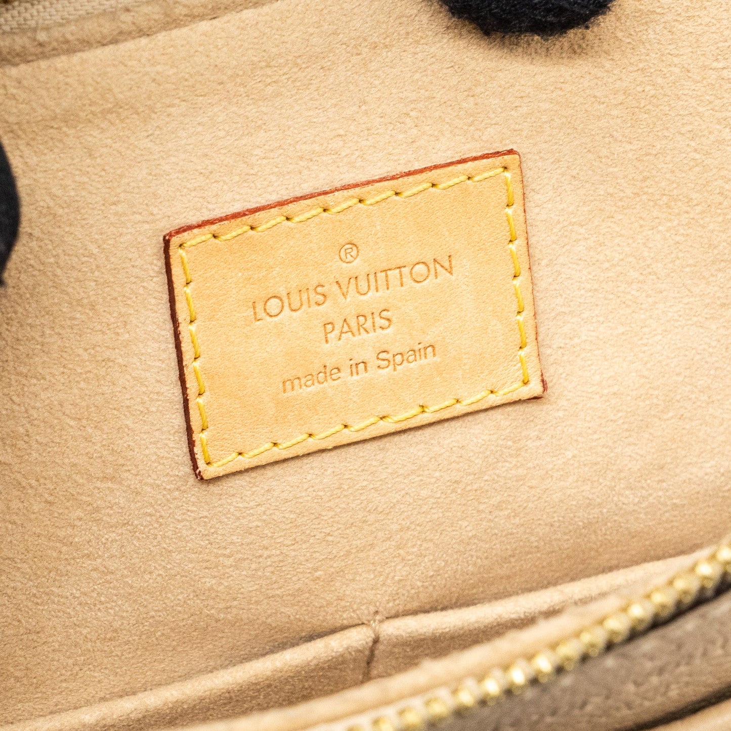 Louis Vuitton Pallas Dune tote bag monogram canvas / beige GHW