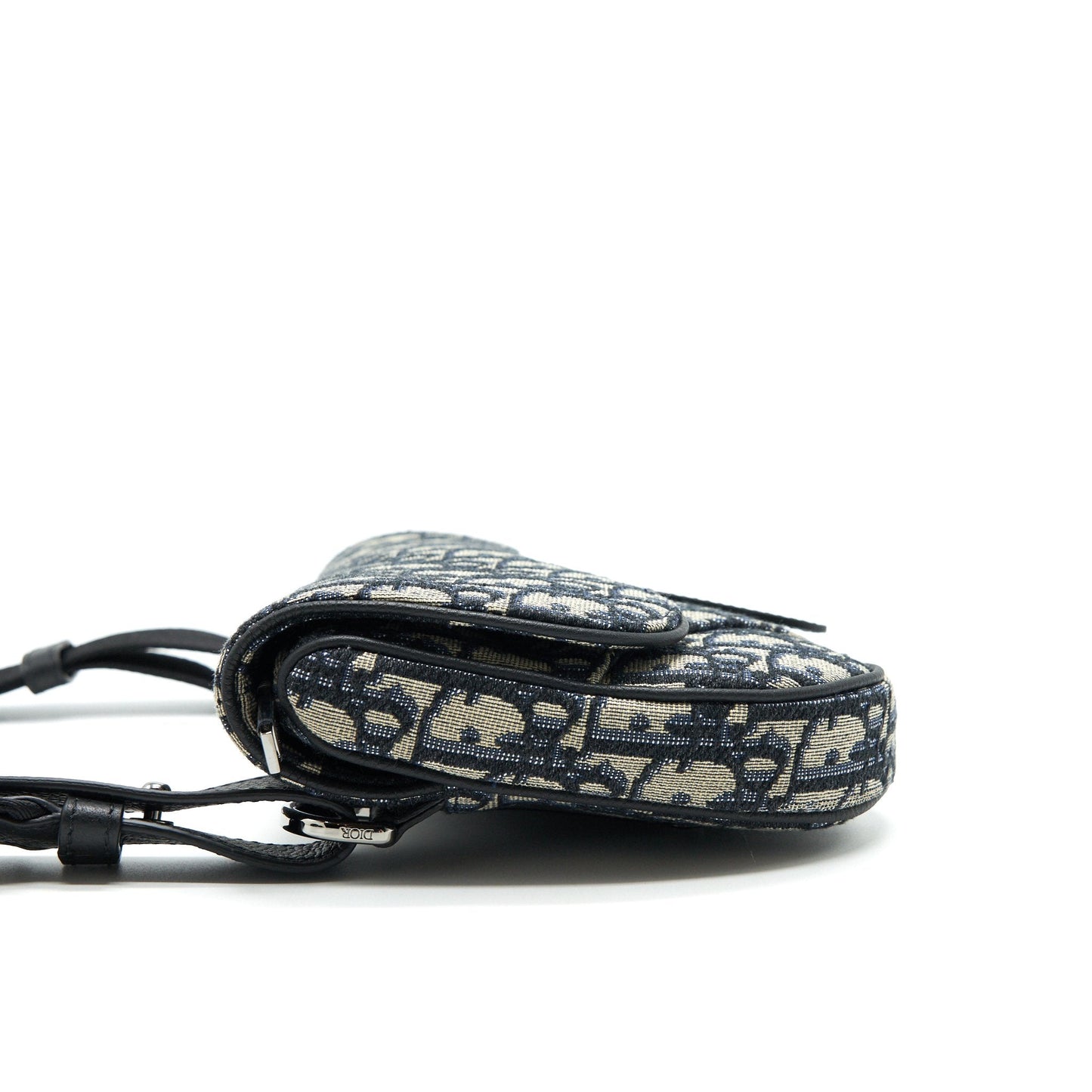 CHRISTIAN DIOR OBLIQUE SADDLE BELT BAG