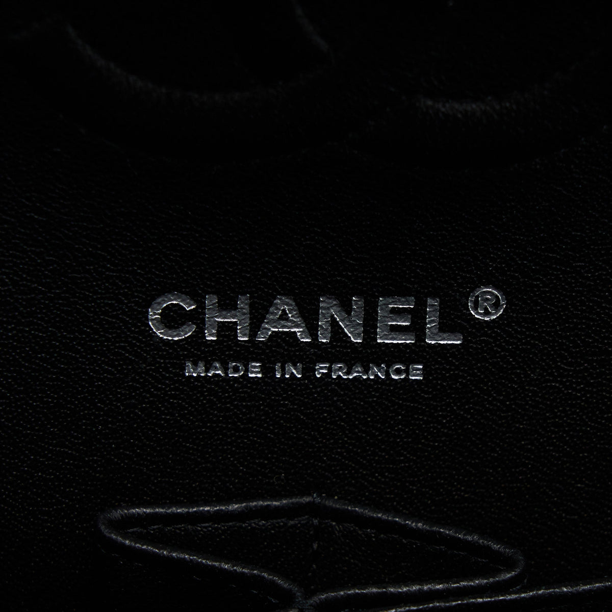 Chanel Medium Classic Double Flap Bag Chevron Caviar Black SHW