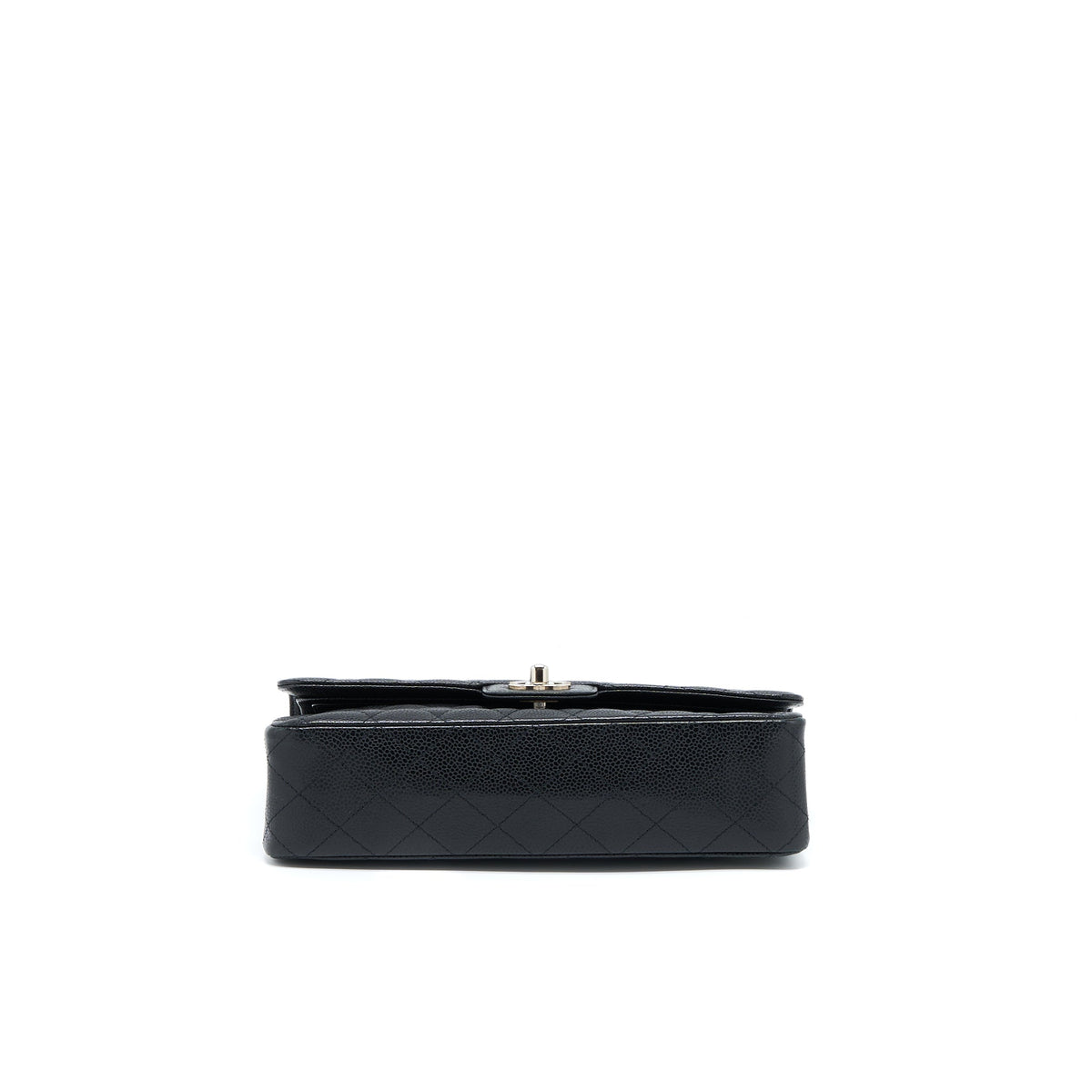 Chanel Medium Classic Double Flap Bag Caviar Black SHW