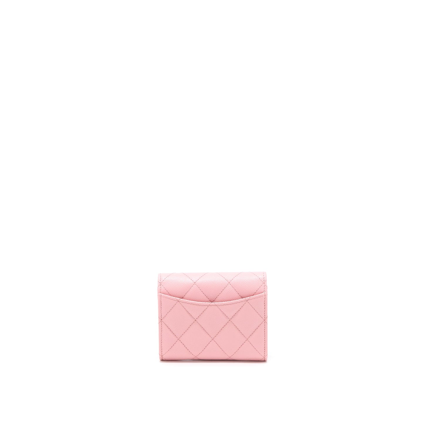 Chanel 22C Flap  Holder with Chain Caviar Pink LGHW