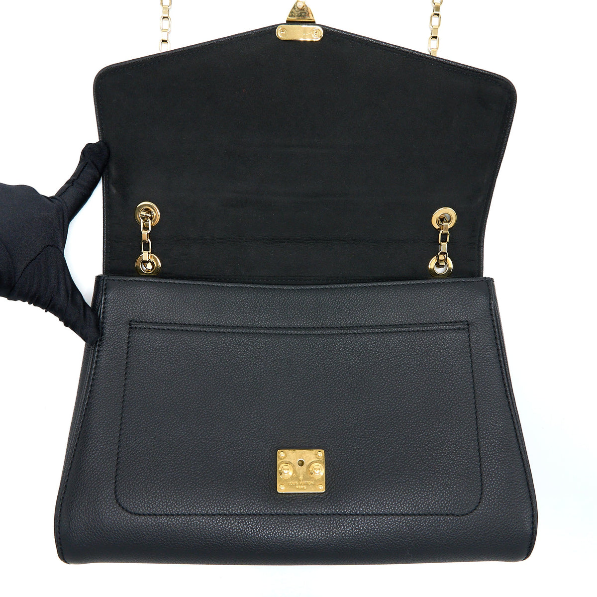 Louis Vuitton Saint Germain Chain Empreinte Black GHW