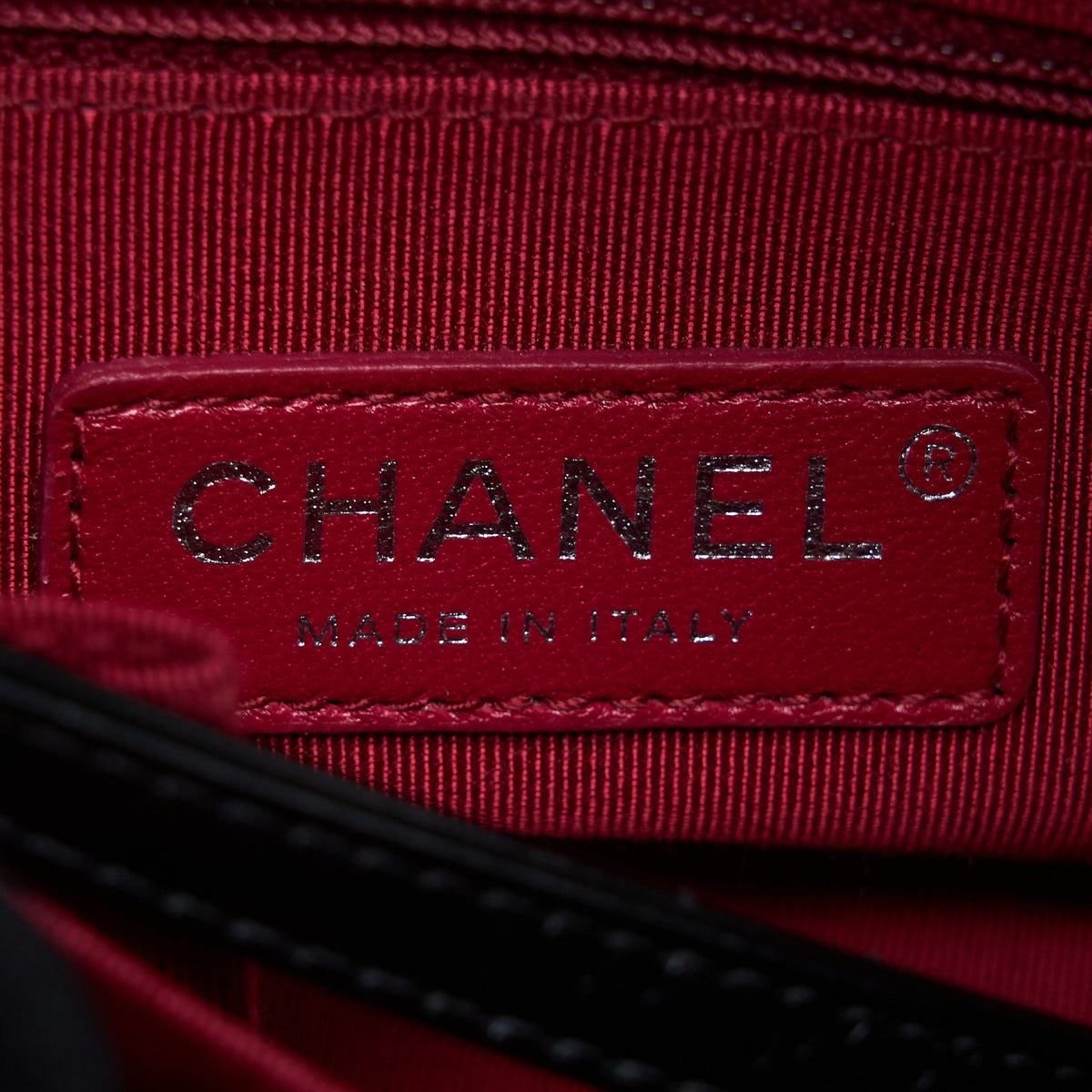 Chanel Small Gabrielle Hobo Bag With Top Handle Aged Calfskin Black Multicolour Hardware