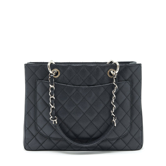 Chanel Grand Shopping Tote GST Caviar Black SHW