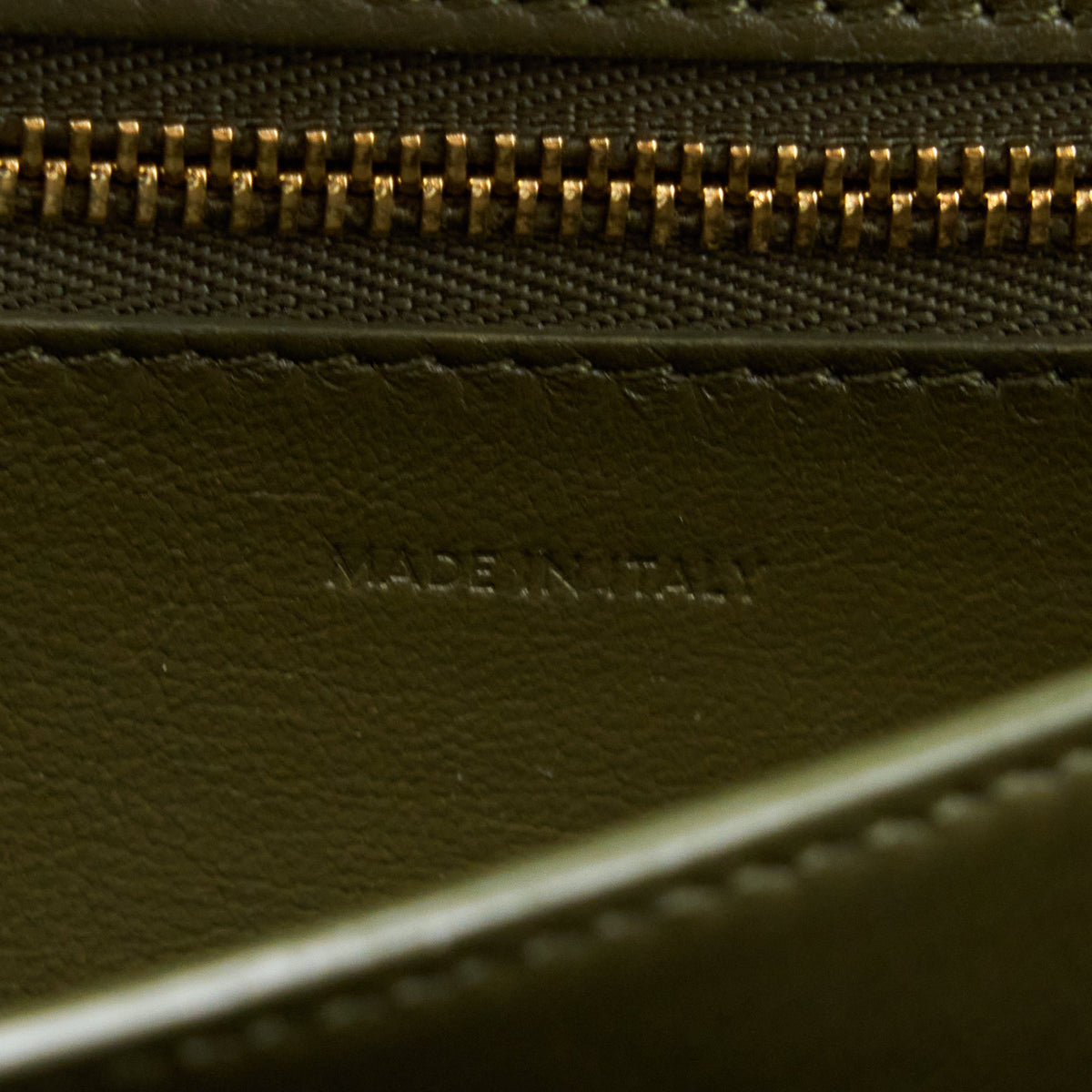 Celine Small Classic Bag Box Calfskin Army Green GHW