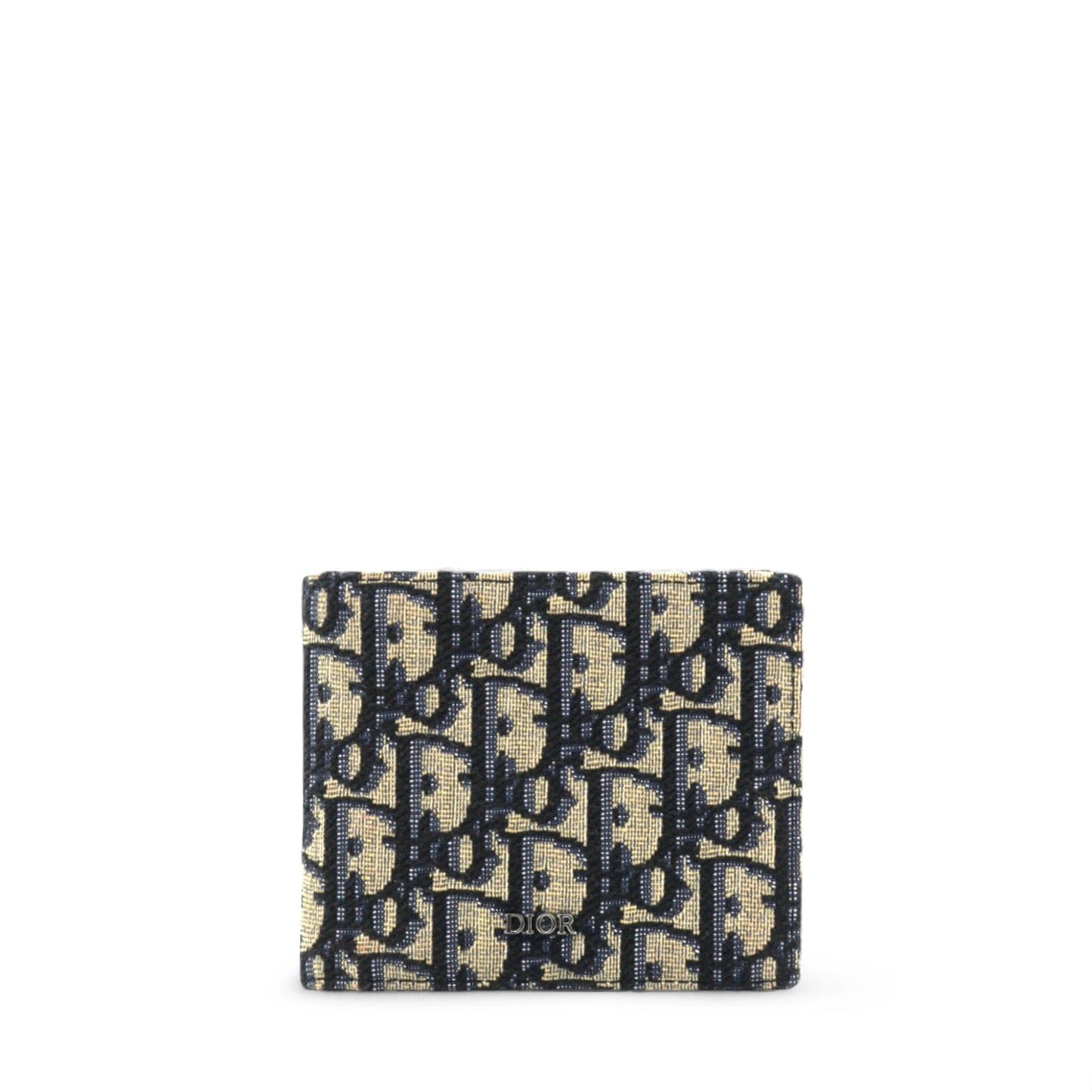 Dior Oblique Compact Wallet Black