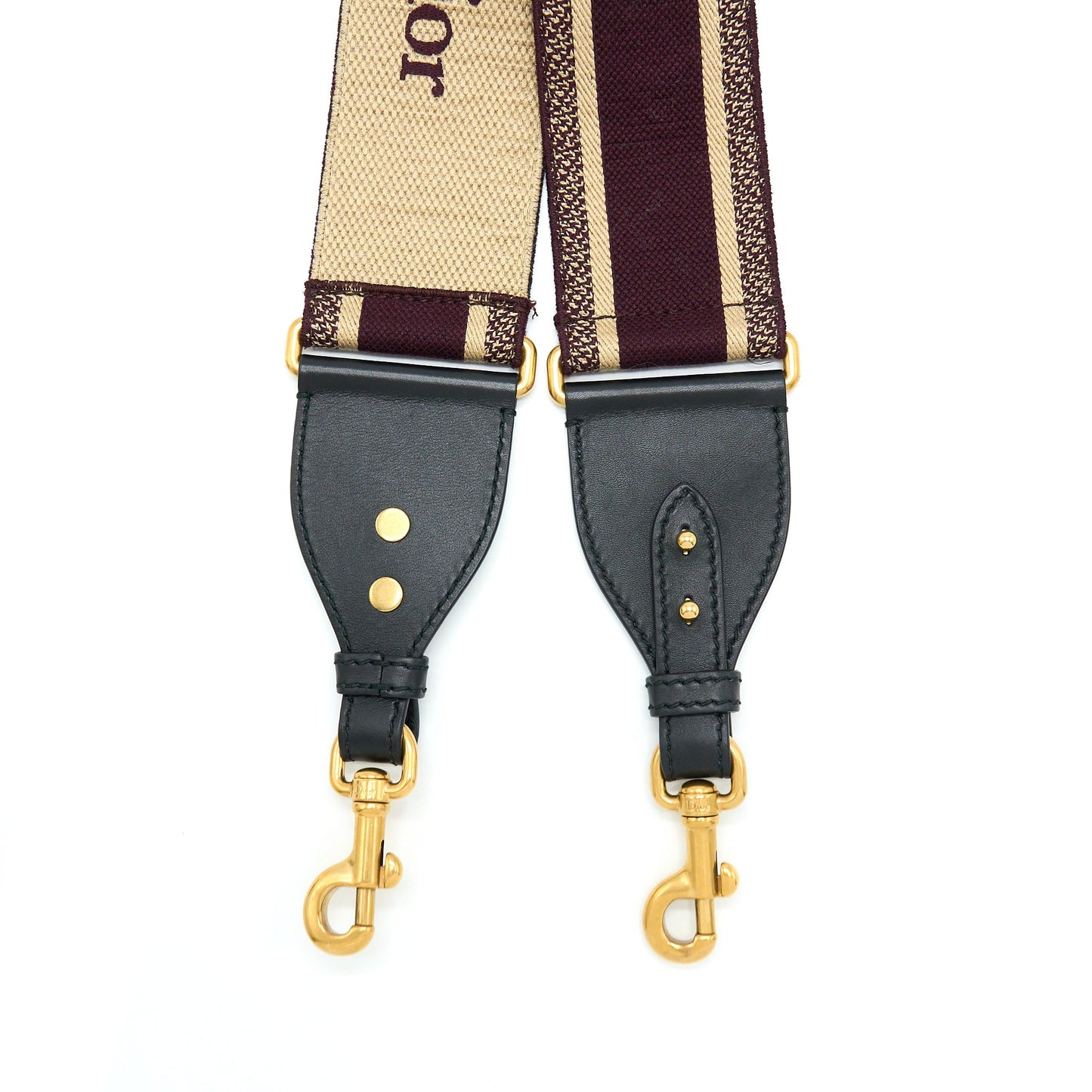 Dior Shoulder Strap Burgundy/Multicolour GHW