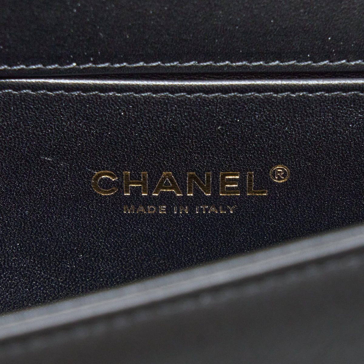 Chanel Medium Boy Bag Calfskin Black GHW (Microchip)