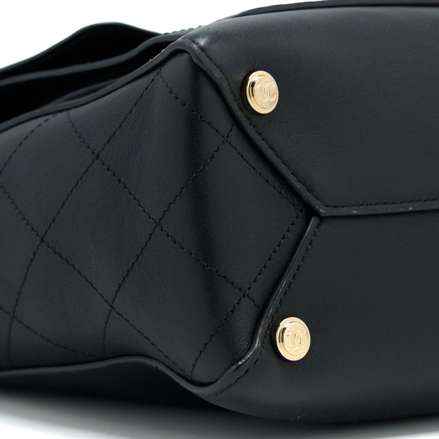 Chanel Tote Bag Lambskin Black LGHW