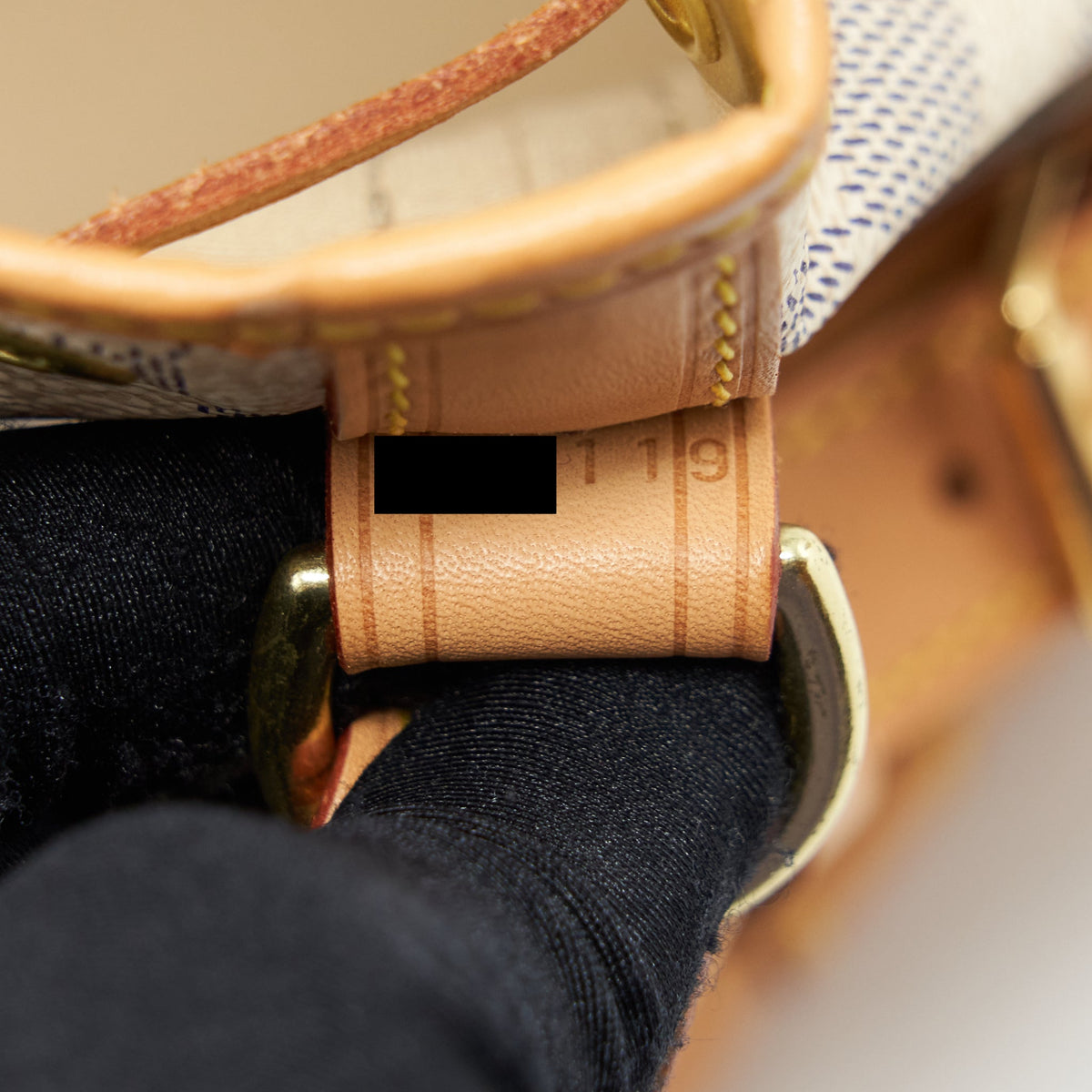 Louis Vuitton Neo Noe BB Damier Azur Canvas GHW