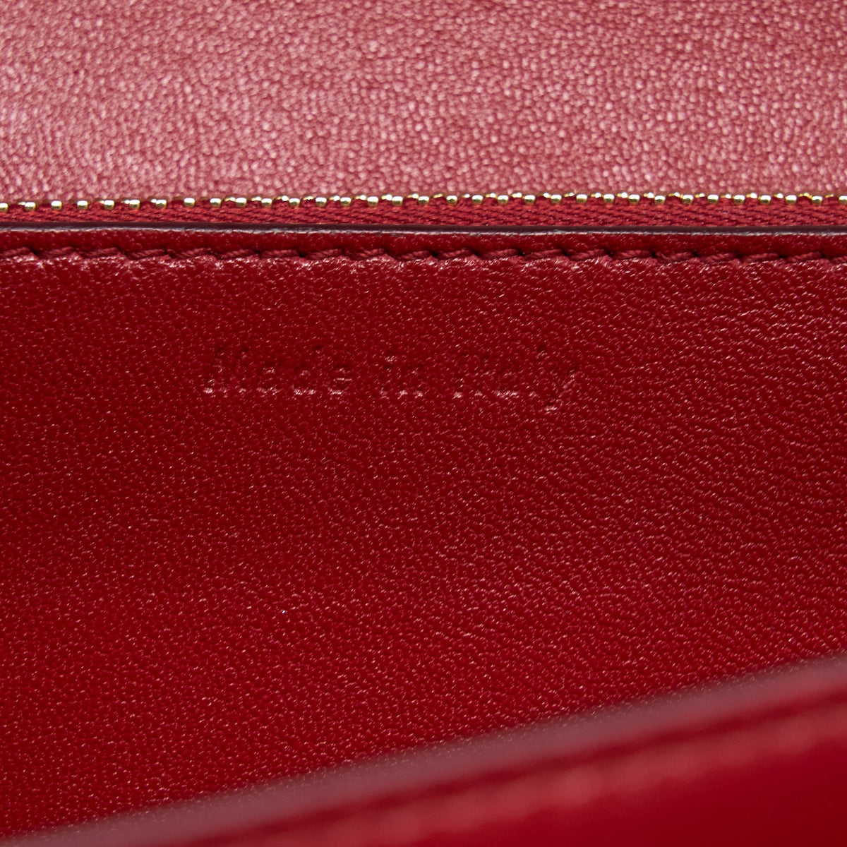 Celine Medium Classic Box Calfskin Red GHW