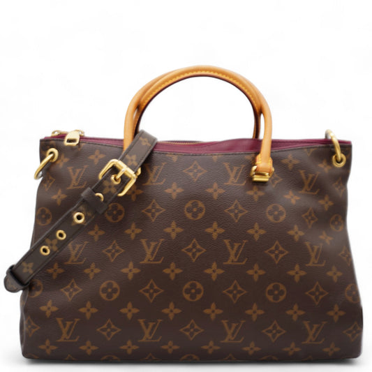 Pallas Monogram Canvas Shoulder Bag