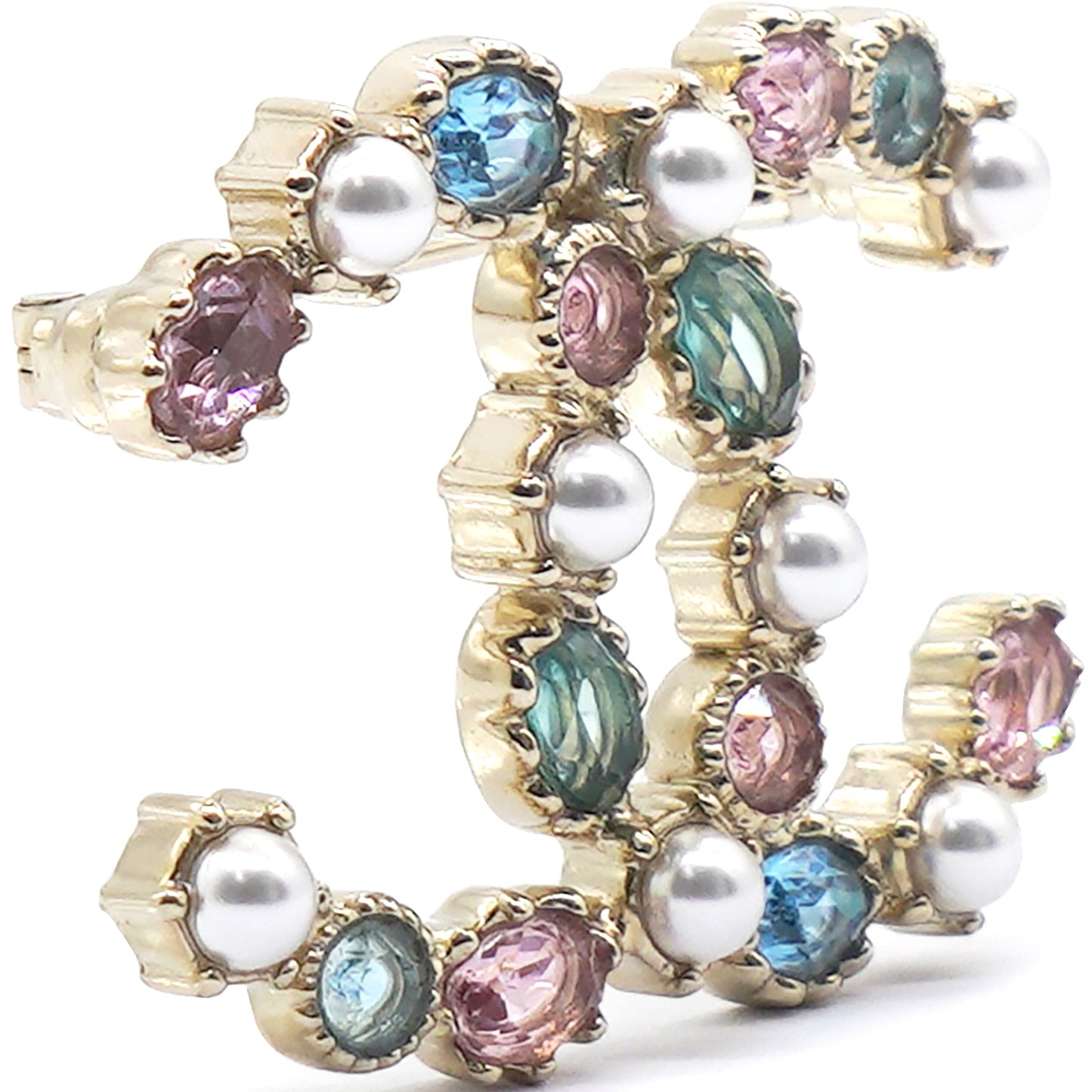 Chanel Crystal Embellished Brooch