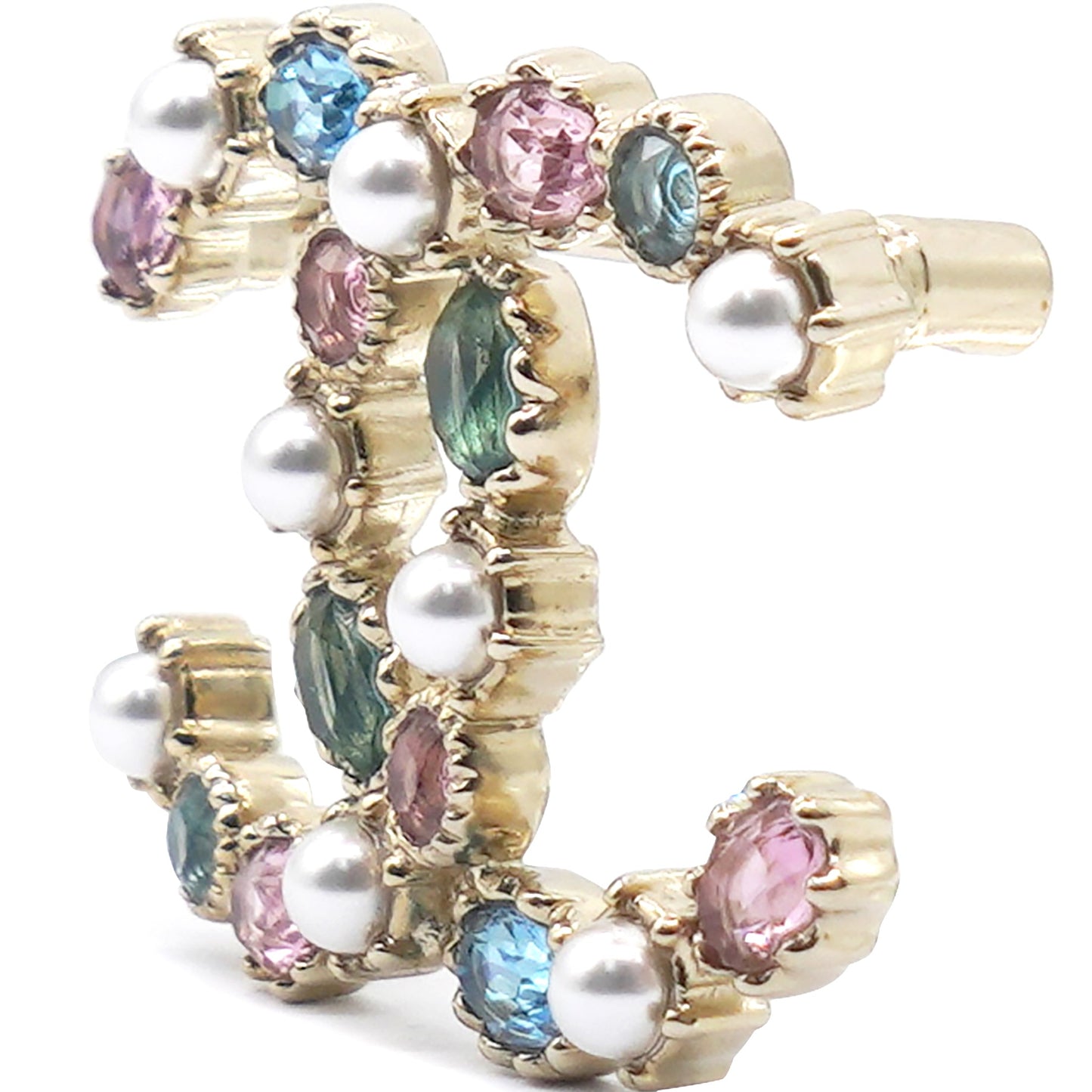 Chanel Crystal Embellished Brooch