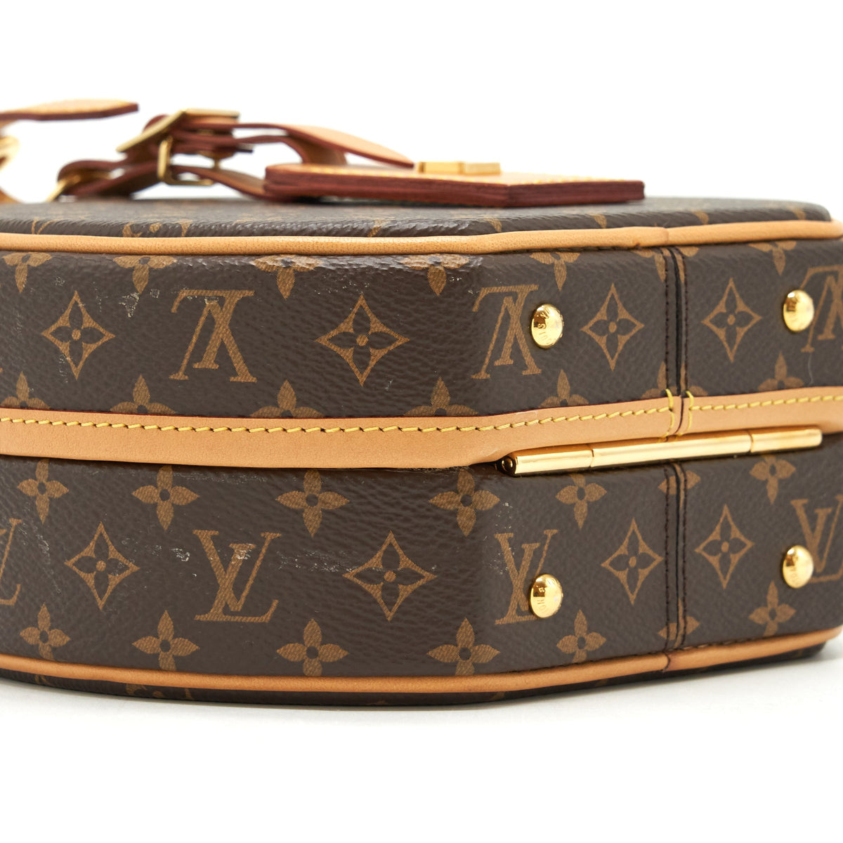 Louis Vuitton Petite Boite Chapeau Monogram Canvas GHW