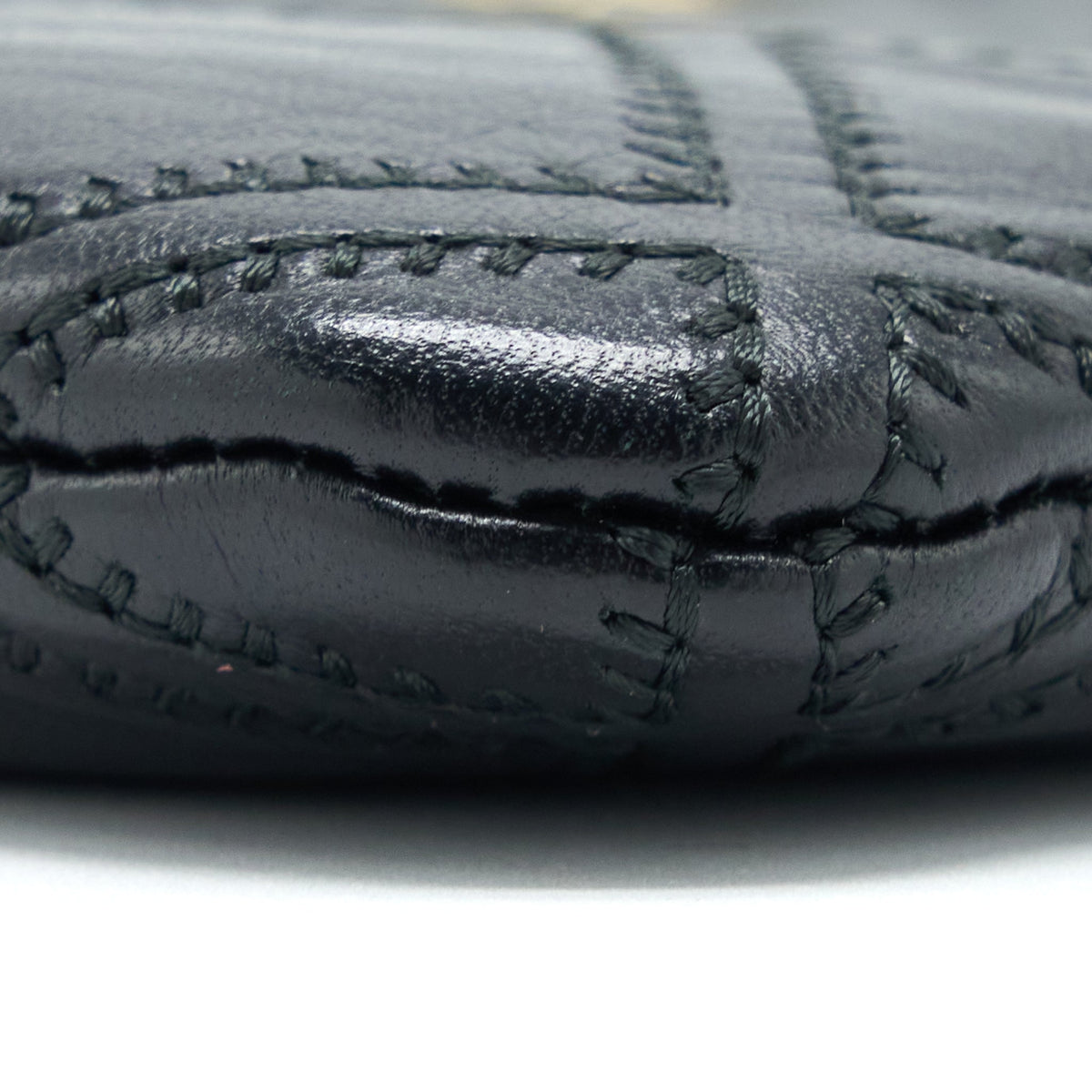 Chanel Quilted Pouch with Tassel Black LGHW