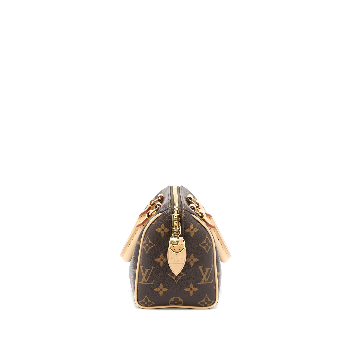 Louis Vuitton Speedy Bandouliere 20 Monogram Canvas With Fuchsia Strap