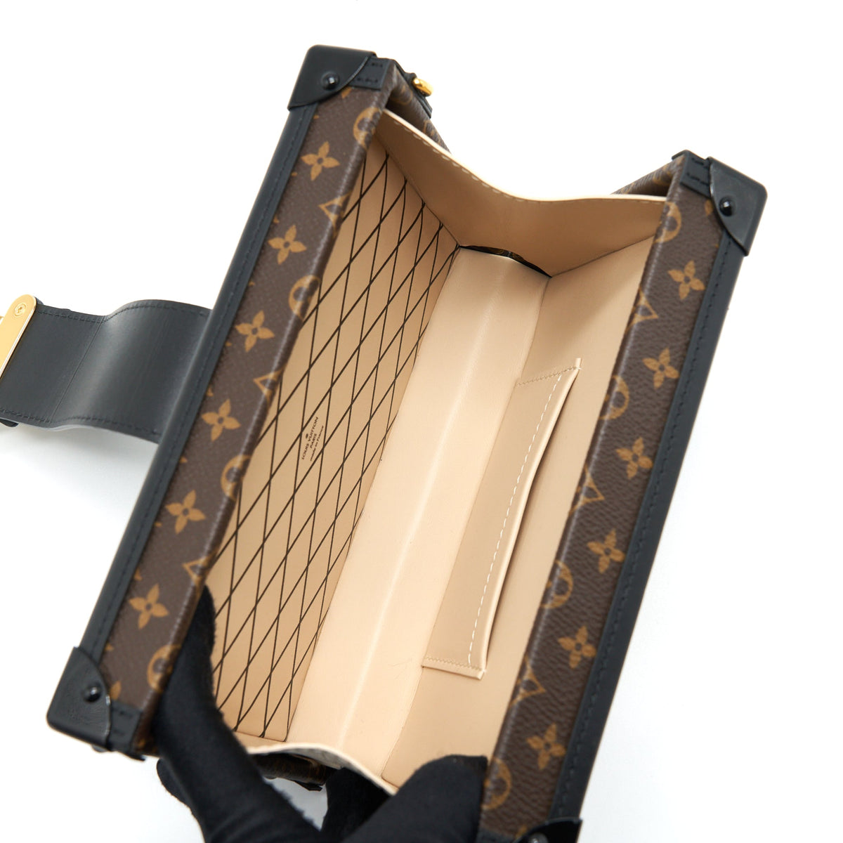 Louis Vuitton Petite Malle Monogram Canvas GHW