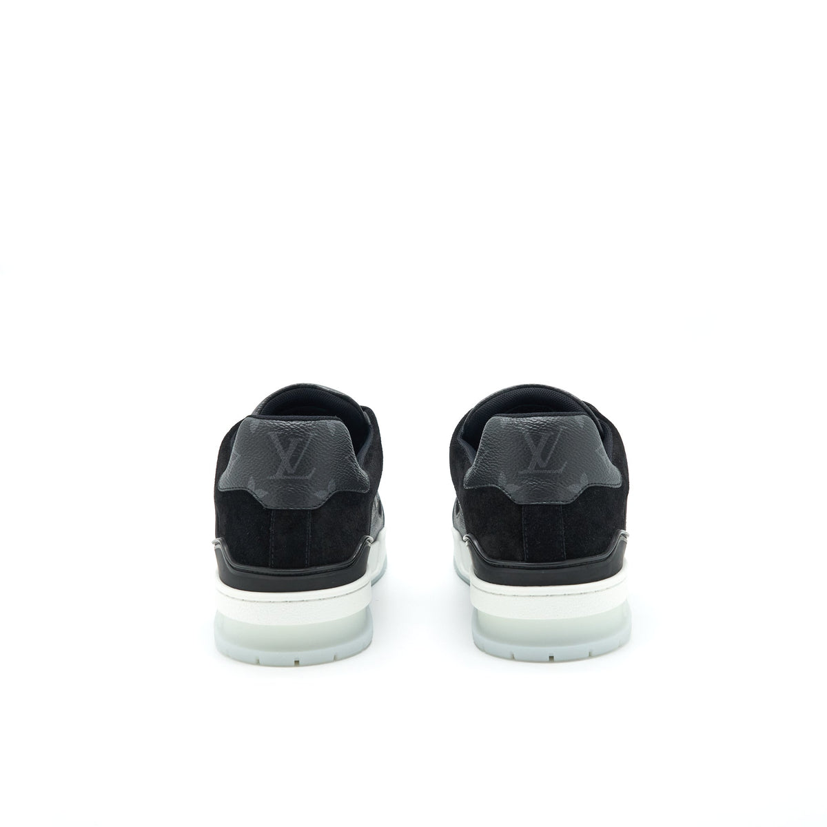 Louis Vuitton Size 9 Men’s Trainer Sneaker Monogram Black