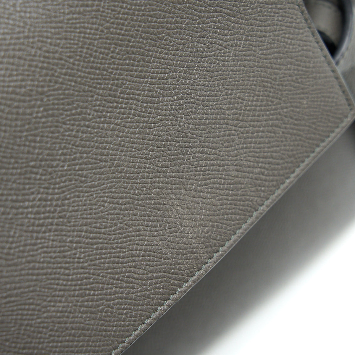 Celine Belt Bag Grained Calfskin Grey GHW