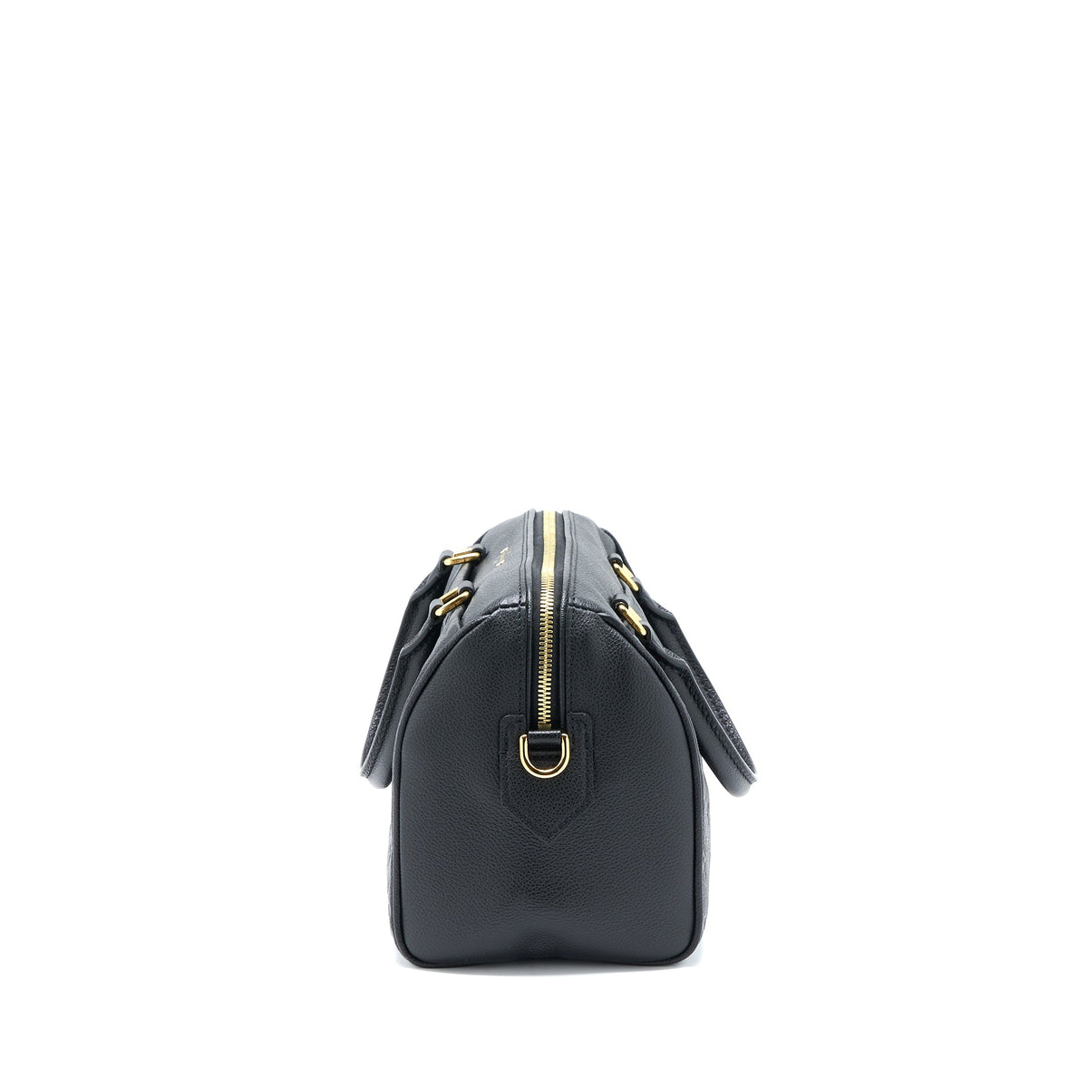 Louis Vuitton Speedy 25 Bandouliere Monogram Empreinte Black GHW