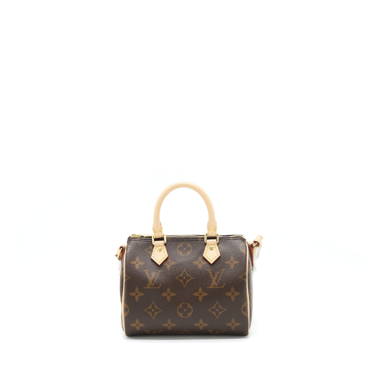 Louis Vuitton Nano Speedy Monogram Canvas GHW