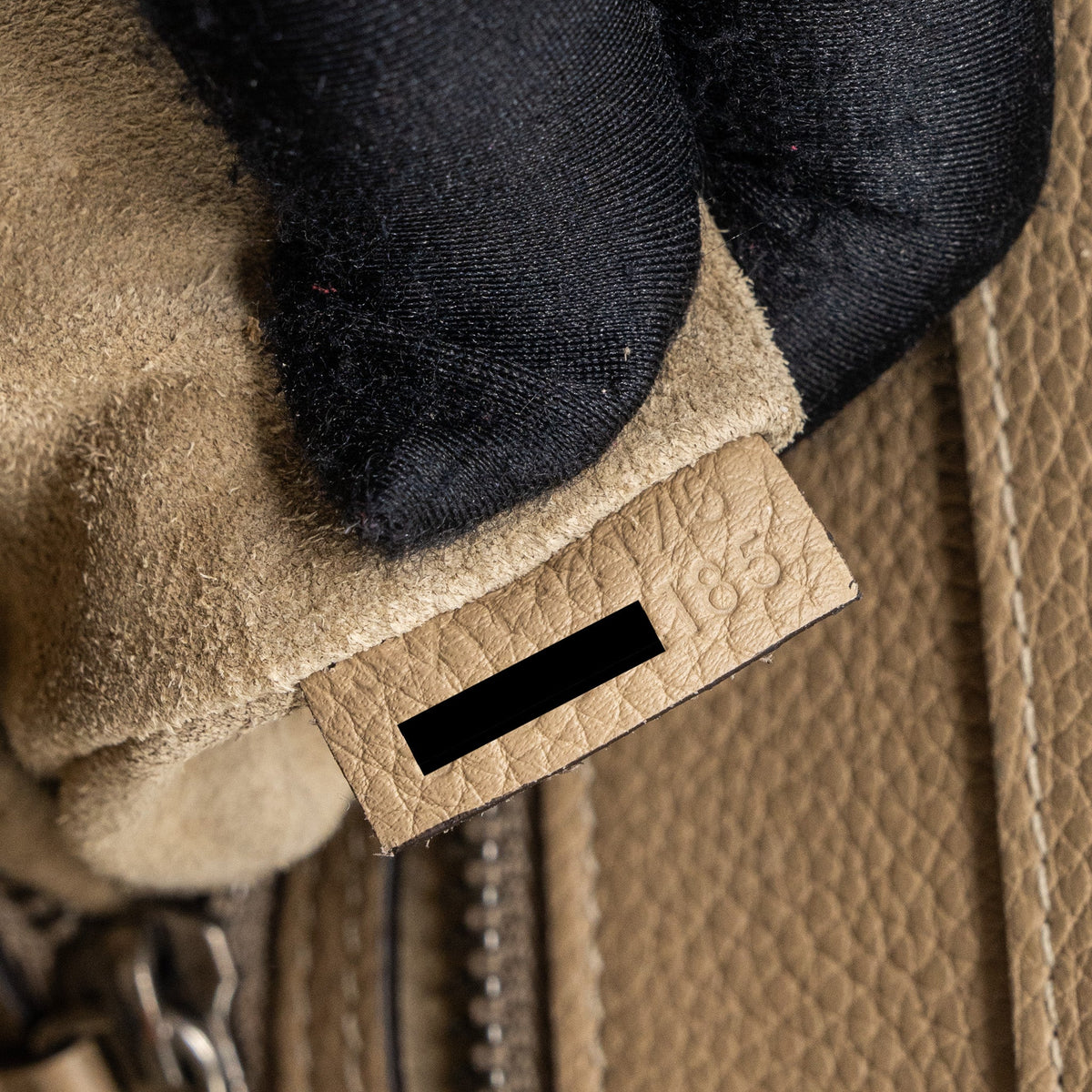 Celine micro luggage bag calfskin dune SHW