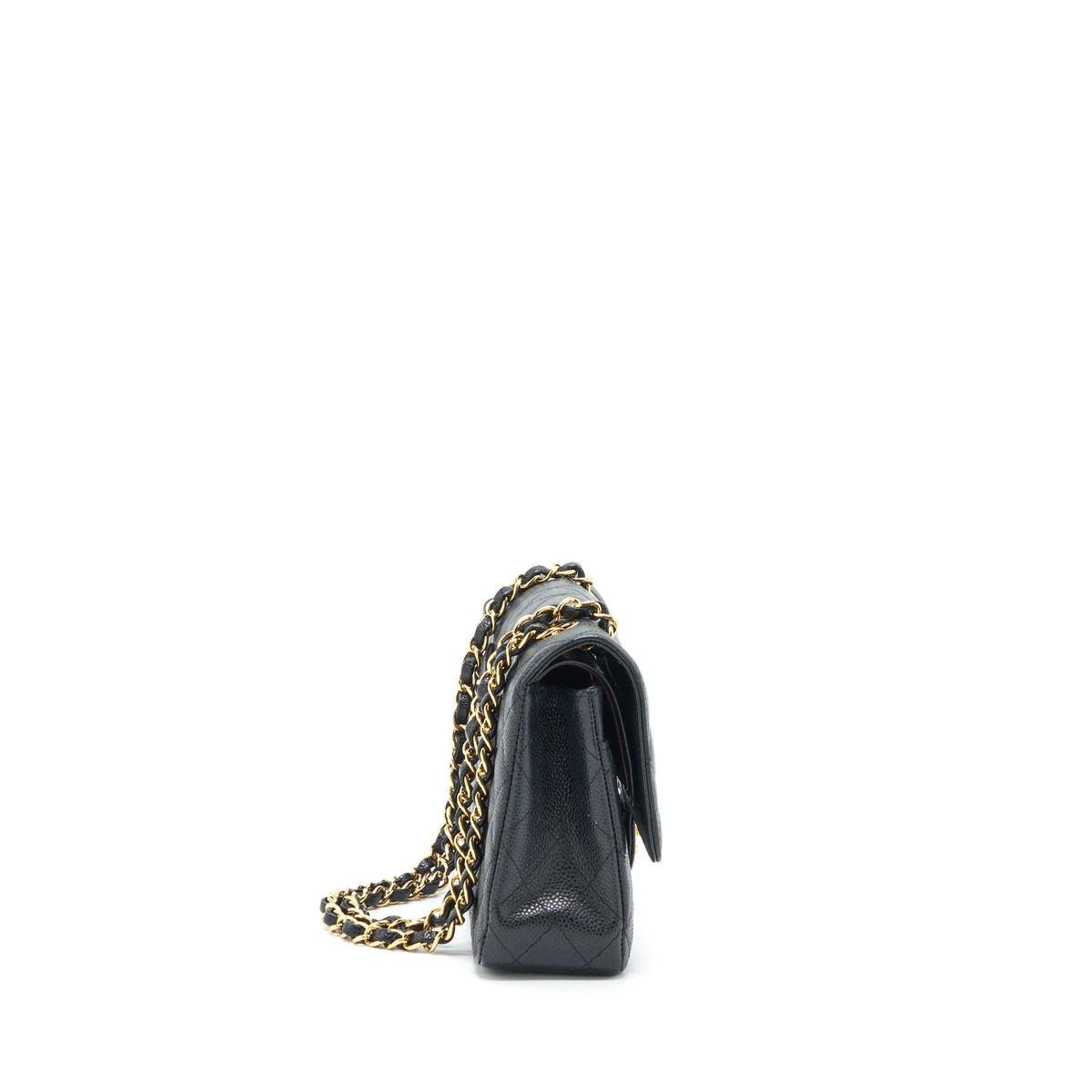 Chanel Medium Classic Double Flap Bag Caviar Black GHW
