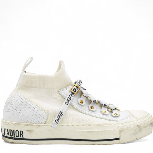 Dior Technical Knit Womens Walk'N'Dior High Top Sneakers Size36.5