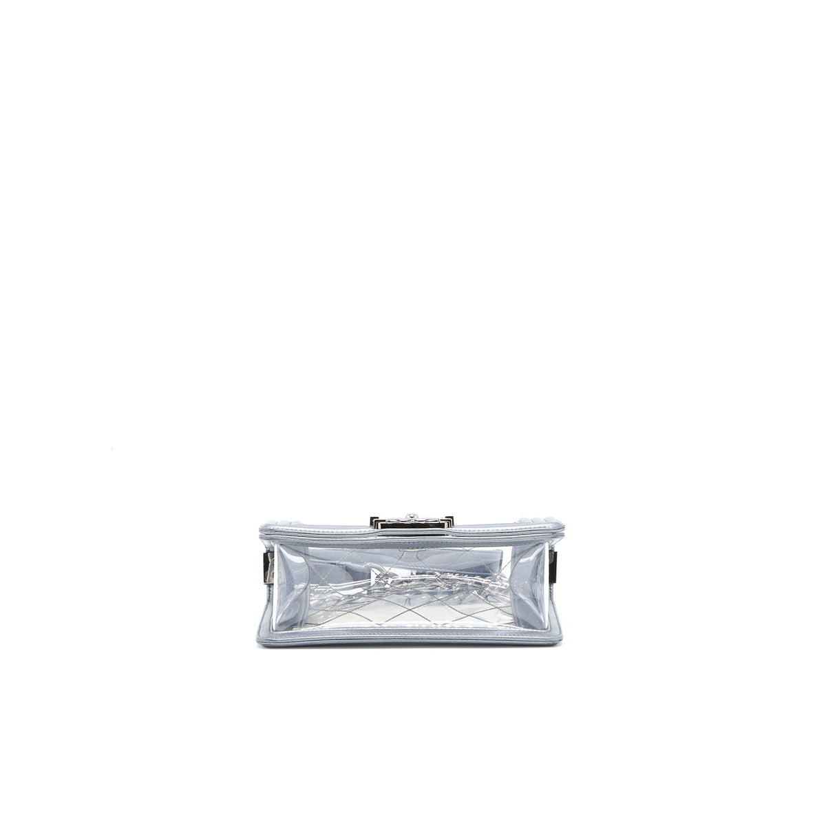 Chanel Small Boy PVC/Lambskin Silver SHW