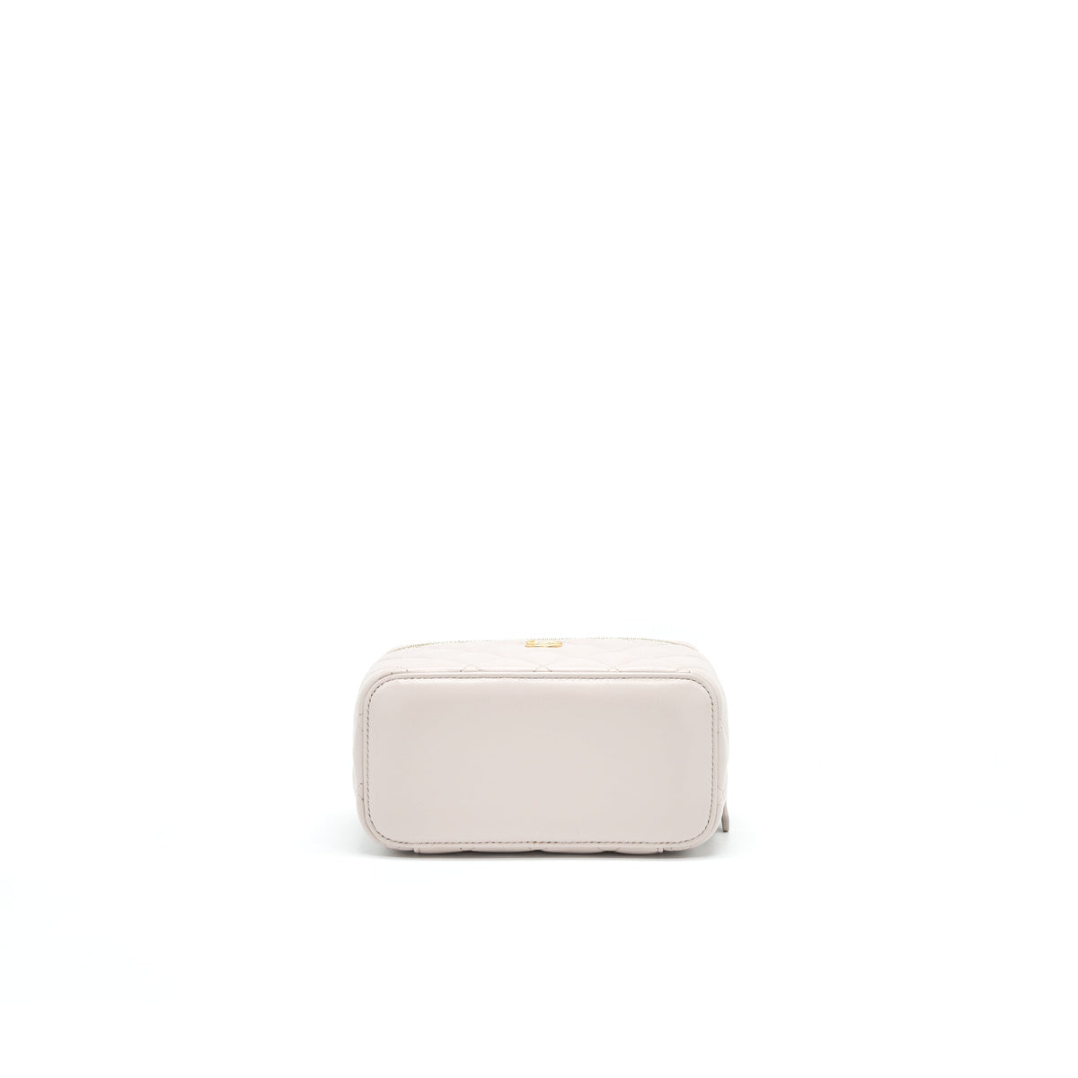 Chanel Pearl Crush Long Vanity On Chain Lambskin Light Purple GHW