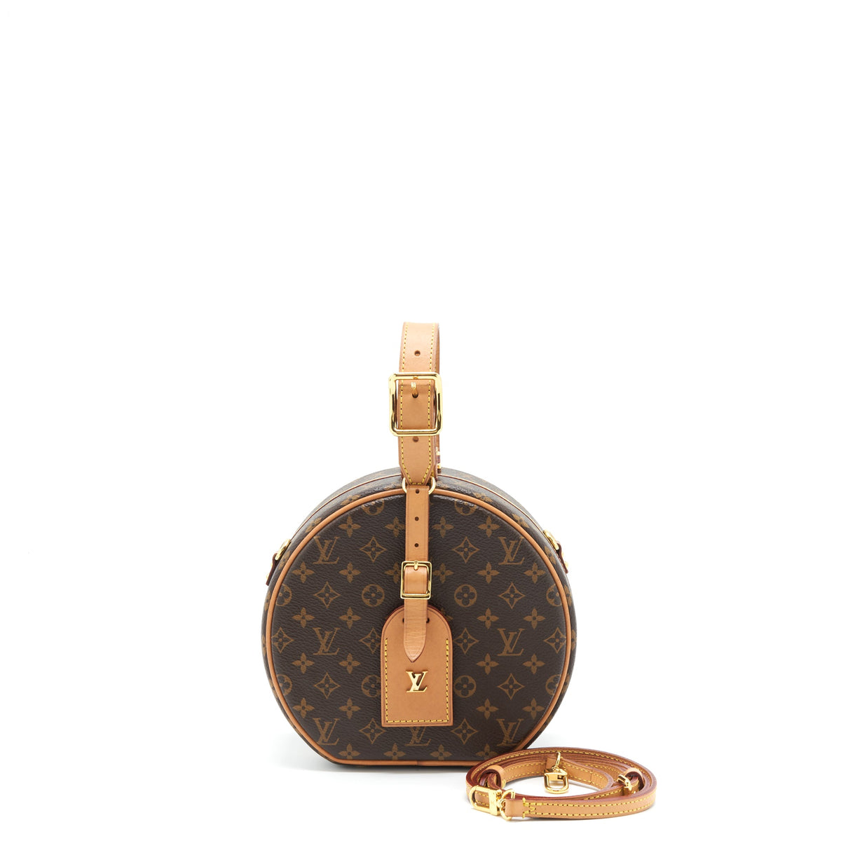 Louis Vuitton Petite Boite Chapeau Monogram Canvas GHW