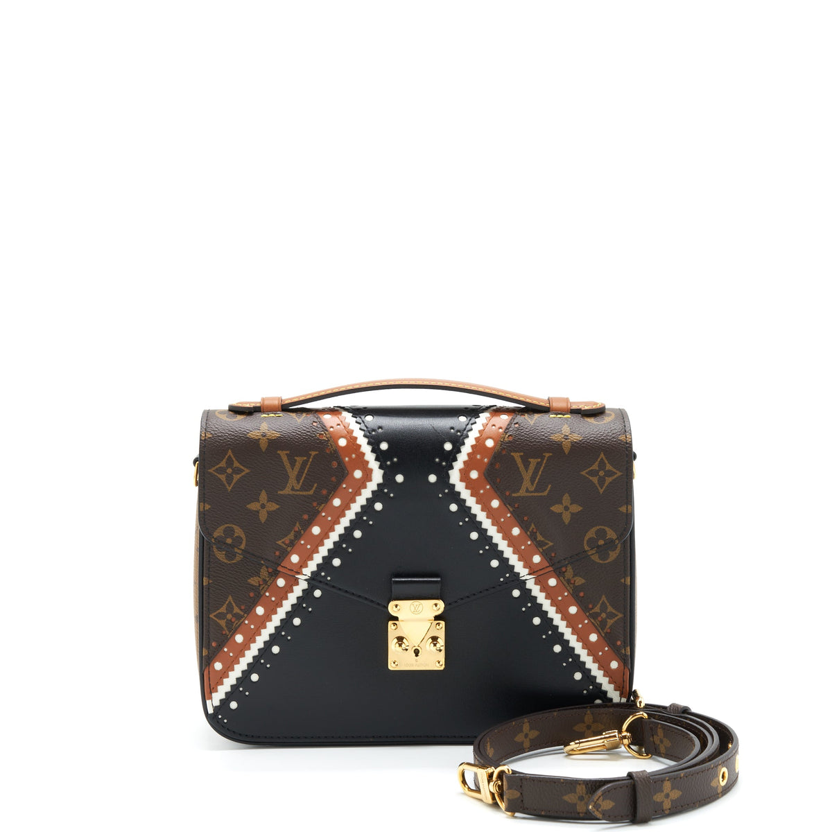 Louis Vuitton Pochette Métis Limited Edition Brogue GHW