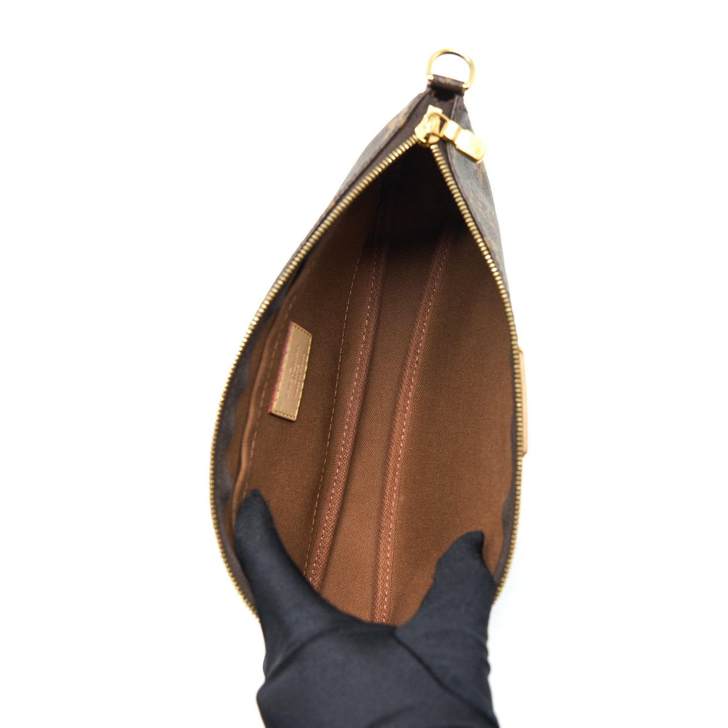 Louis Vuitton Multi Pochette Accessories Khaki Monogram Canvas GHW