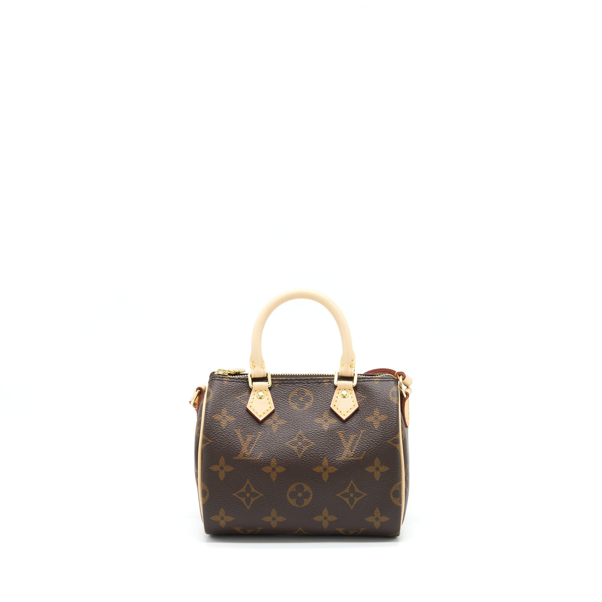 Louis Vuitton Nano Speedy Monogram Canvas GHW