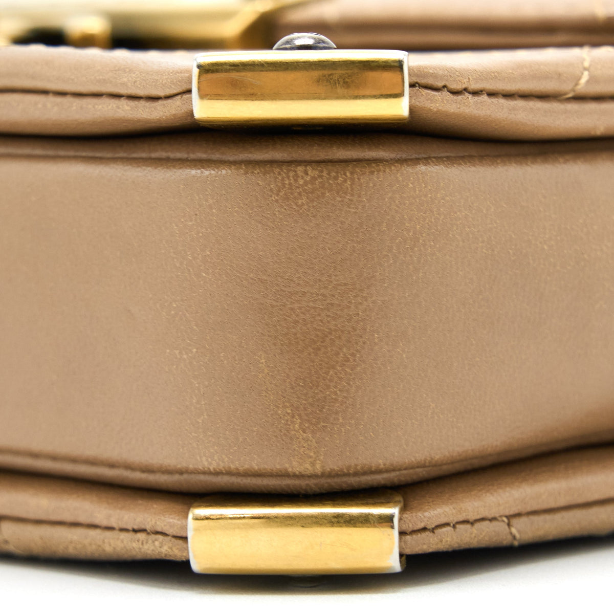 Chanel Messenger Flap Bag Lambskin Beige GHW