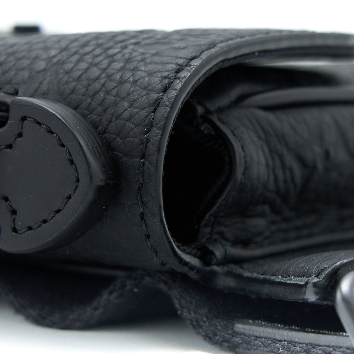 Louis Vuitton S Lock Slingbag Monogram-Embossed Taurillon Black Black Hardware (New Version)