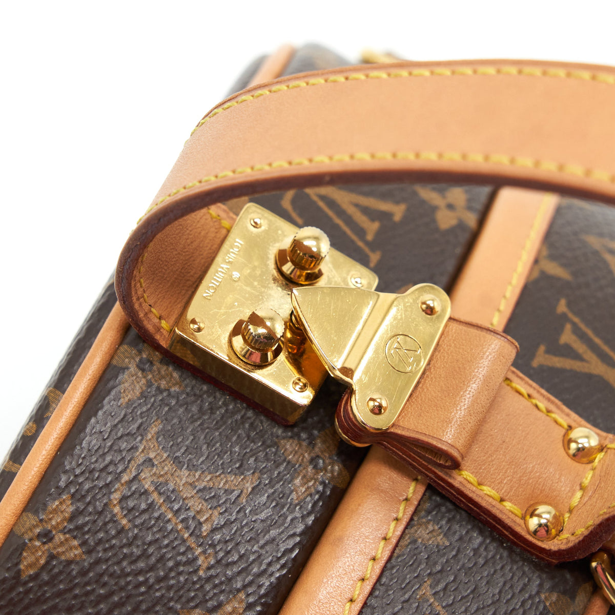 Louis Vuitton Petite Boite Chapeau Monogram Canvas GHW