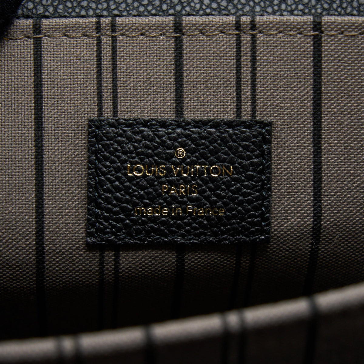 Louis Vuitton Pochette Métis Monogram Empreinte Black GHW