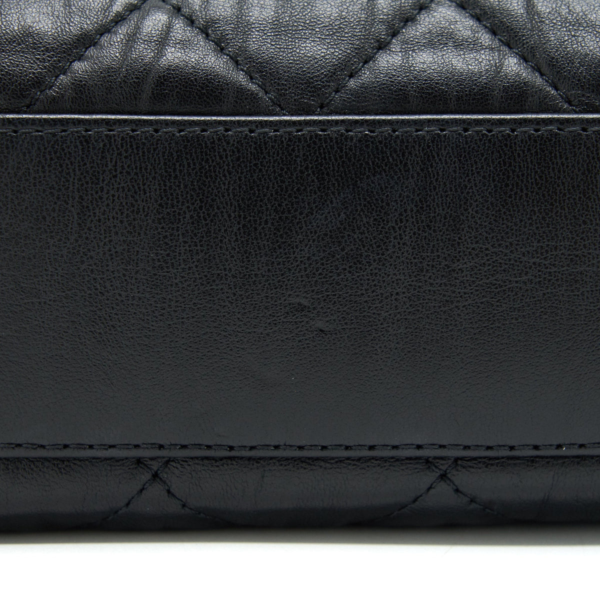 Chanel Small CC Wrapped Strap Bag Lambskin Black In Crumpled GHW