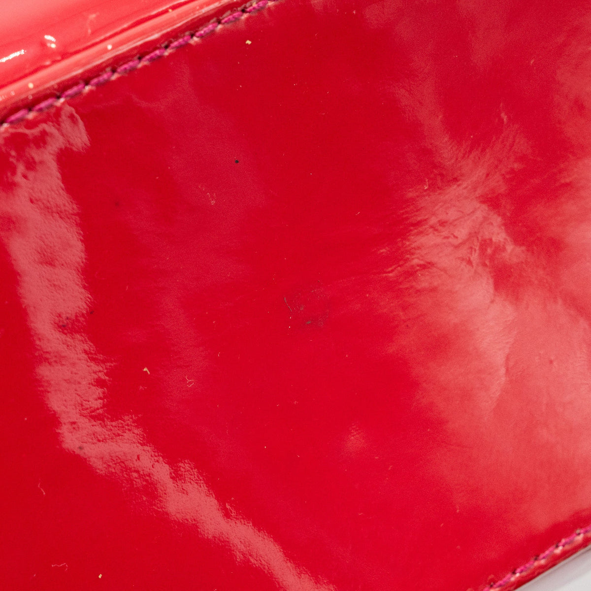 LOUIS VUITTON Vernis Brea MM Bag monogram Patent Rose Indian GHW