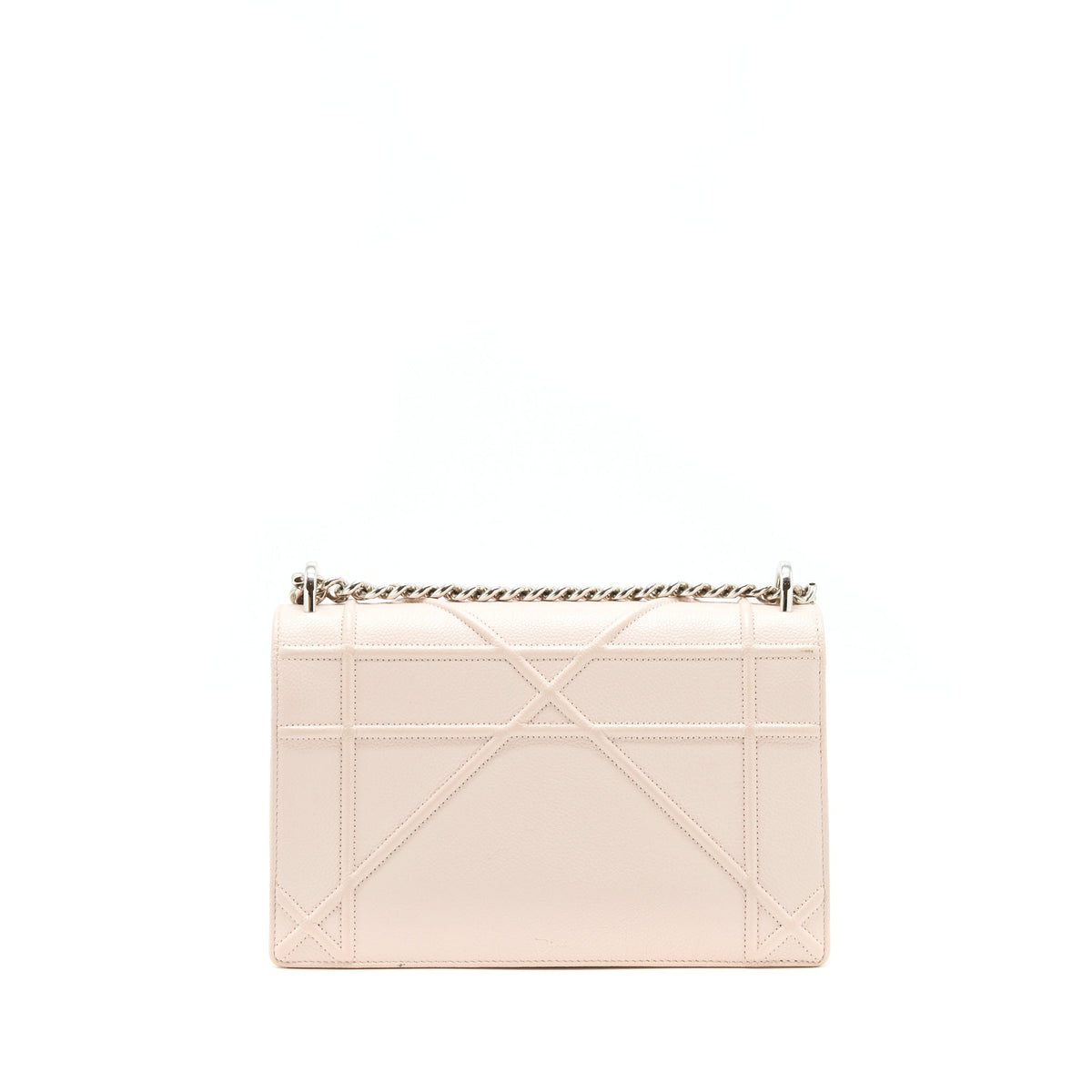 Dior Medium Diorama bag Grained Calfskin light pink SHW
