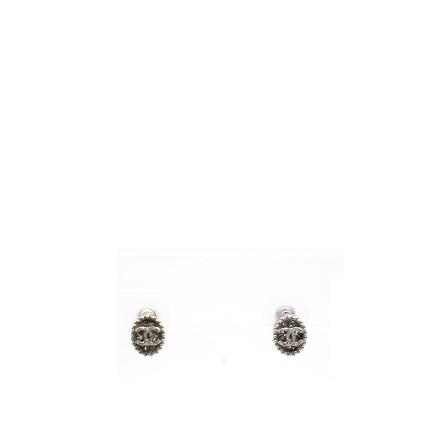 Chanel CC Logo Earrings