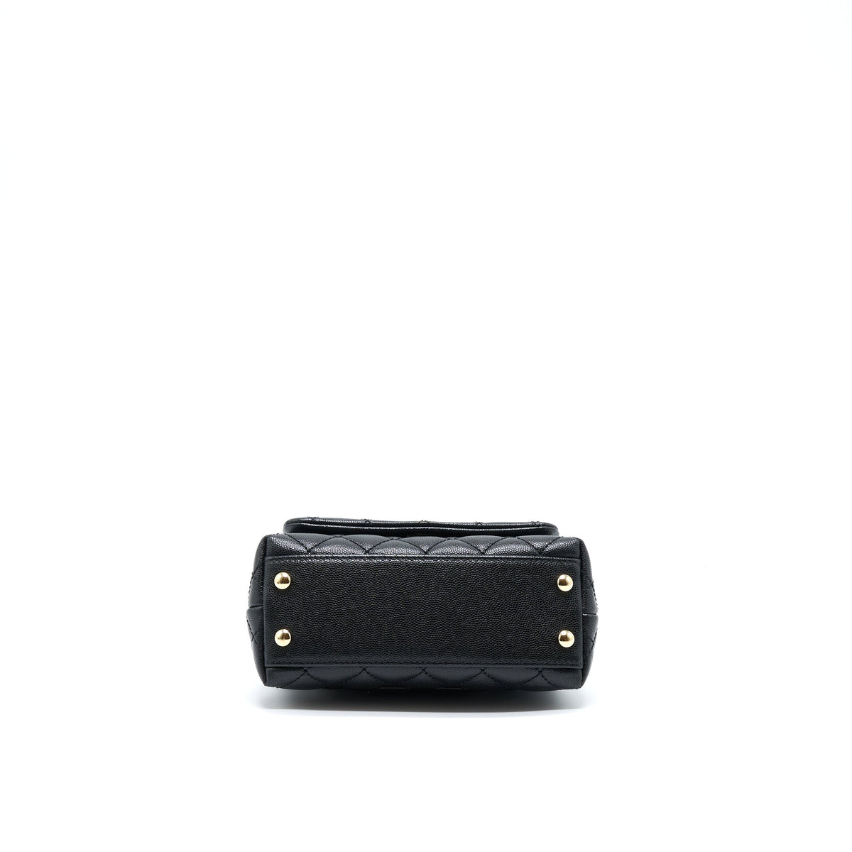 Chanel Mini Coco Handle Caviar Black LGHW
