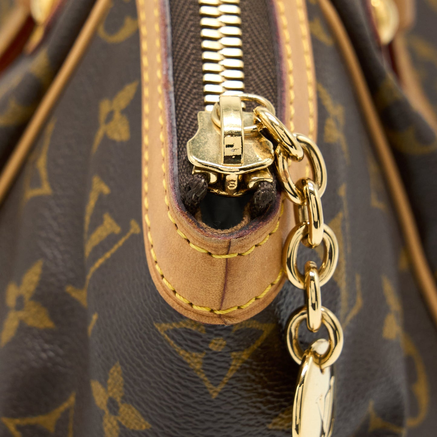 Louis Vuitton Tivoli Tote Bag GM M40144 Monogram Canvas GHW