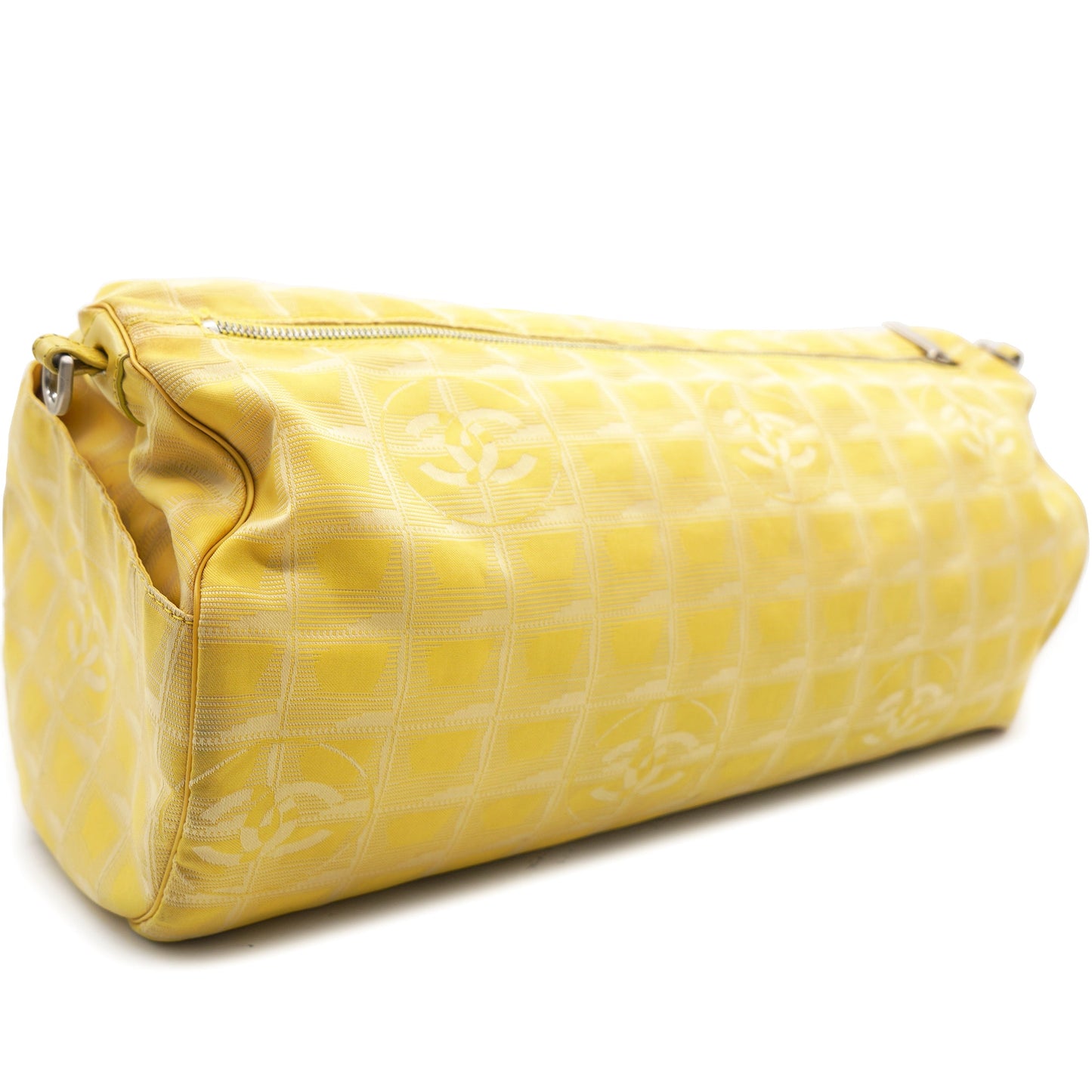 Chanel Nylon New Travel Line Boston Crossbody Bag