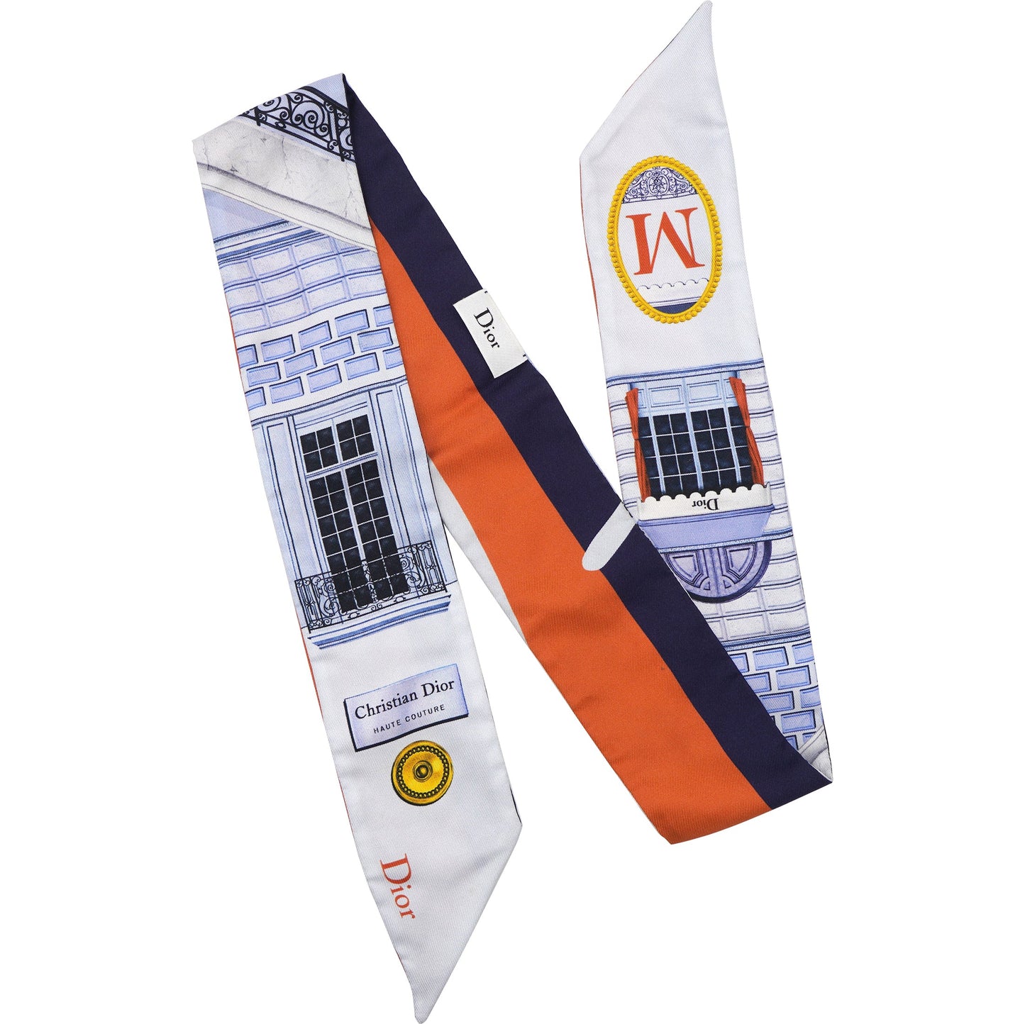 Dior Silk ABCDior M Mitzah Scarf