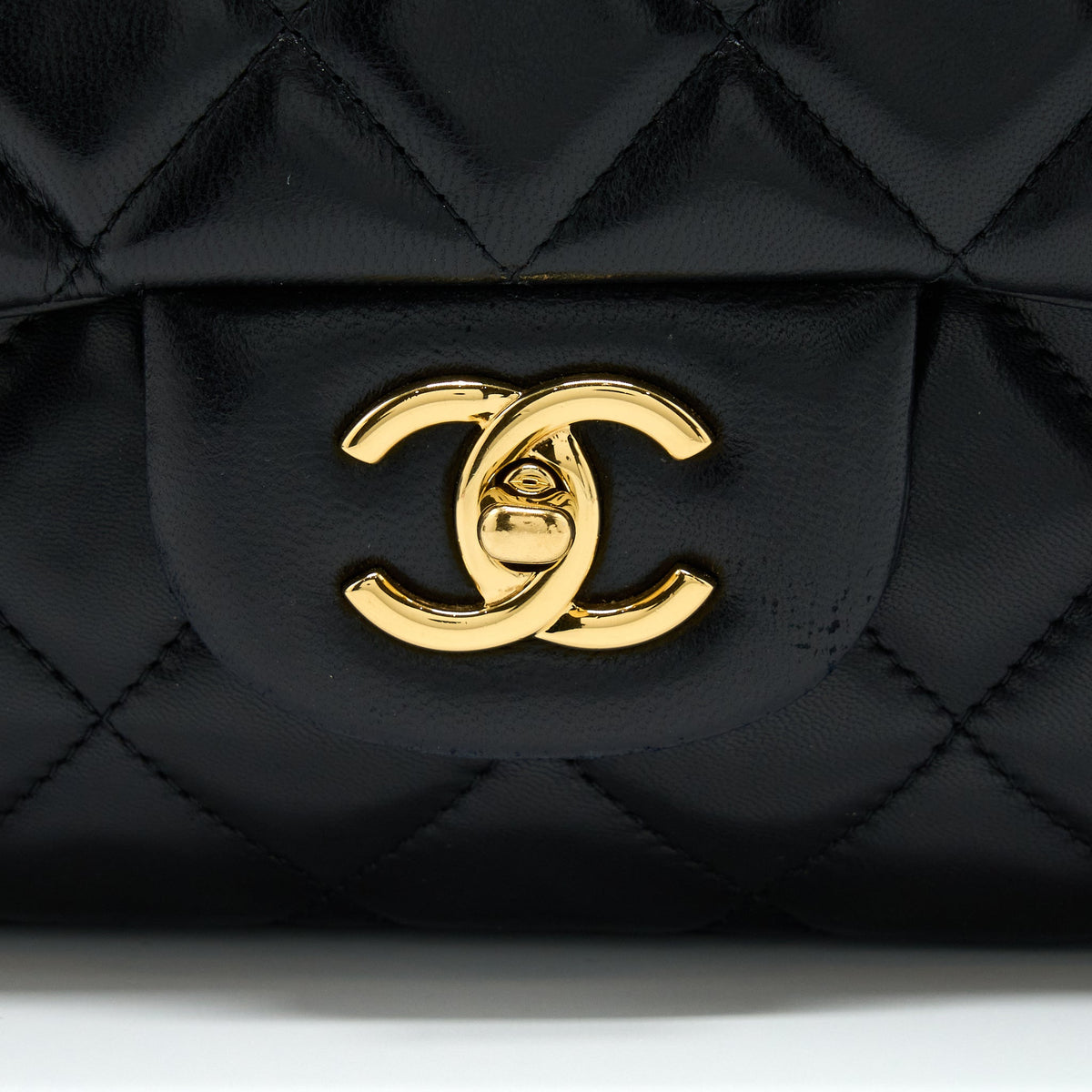 Chanel Maxi Classic Flap Bag Lambskin Black GHW