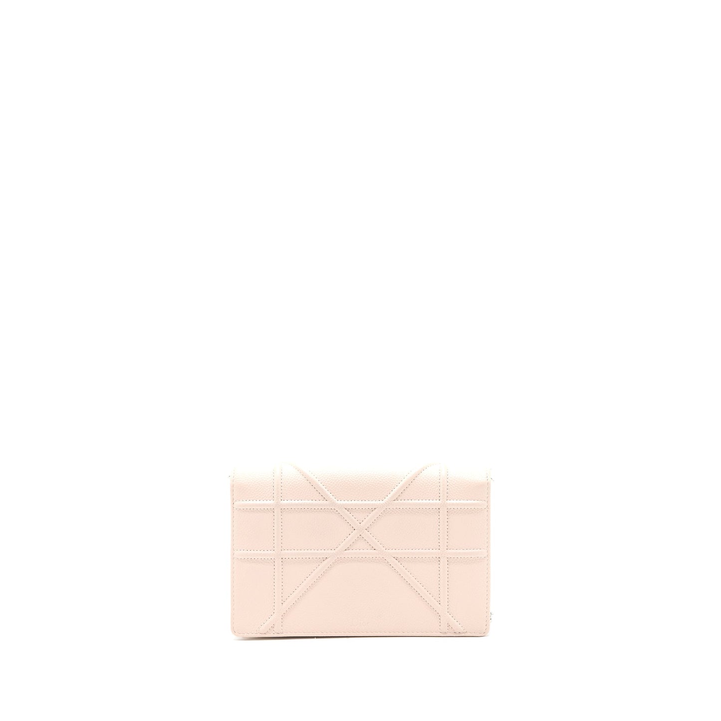Dior Diorama Wallet On Chain Calfskin Light Pink SHW