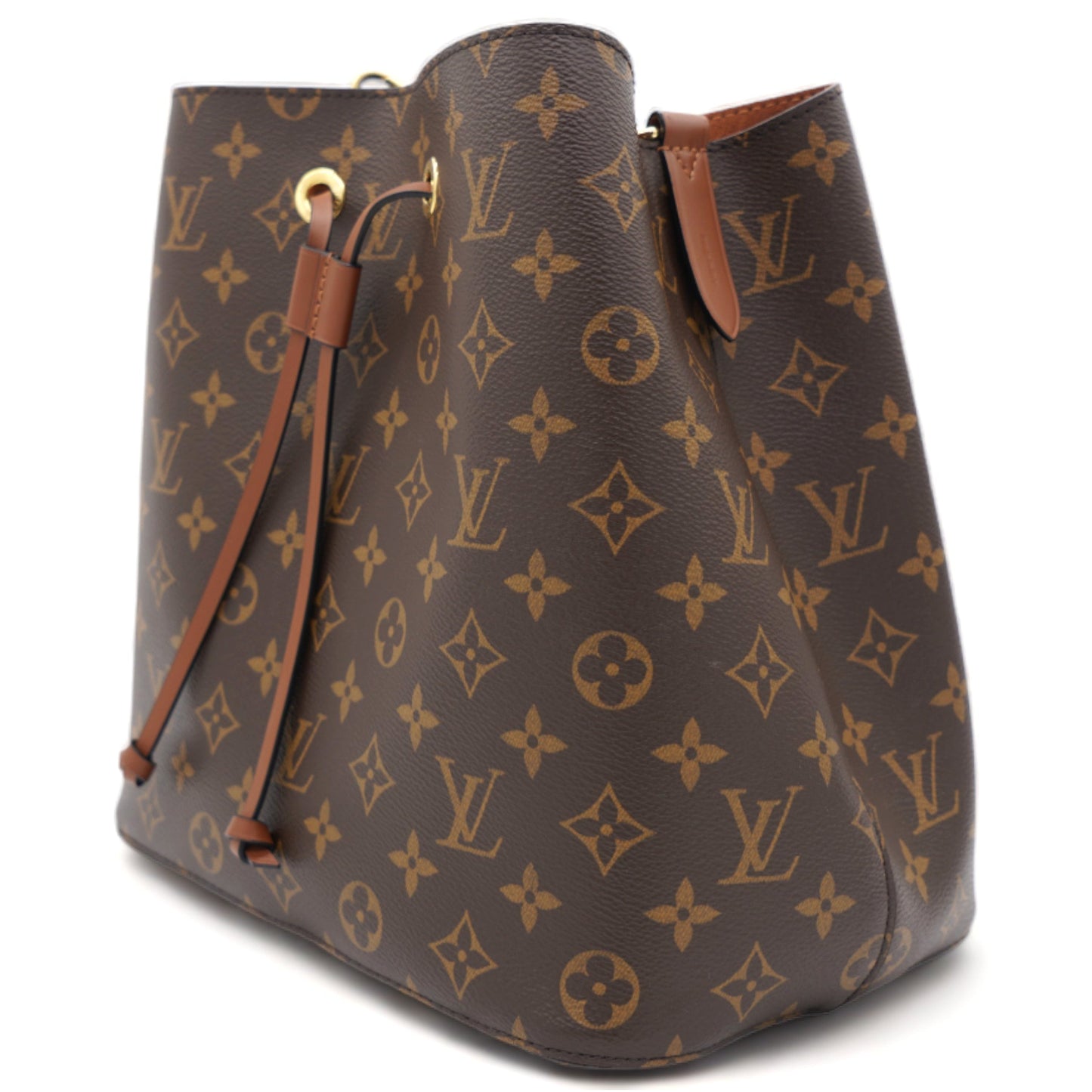 NéoNoé Monogram Shoulder Bag Caramel